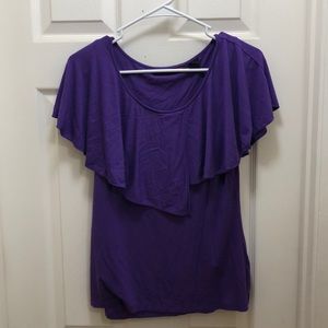 Ladies purple blouse